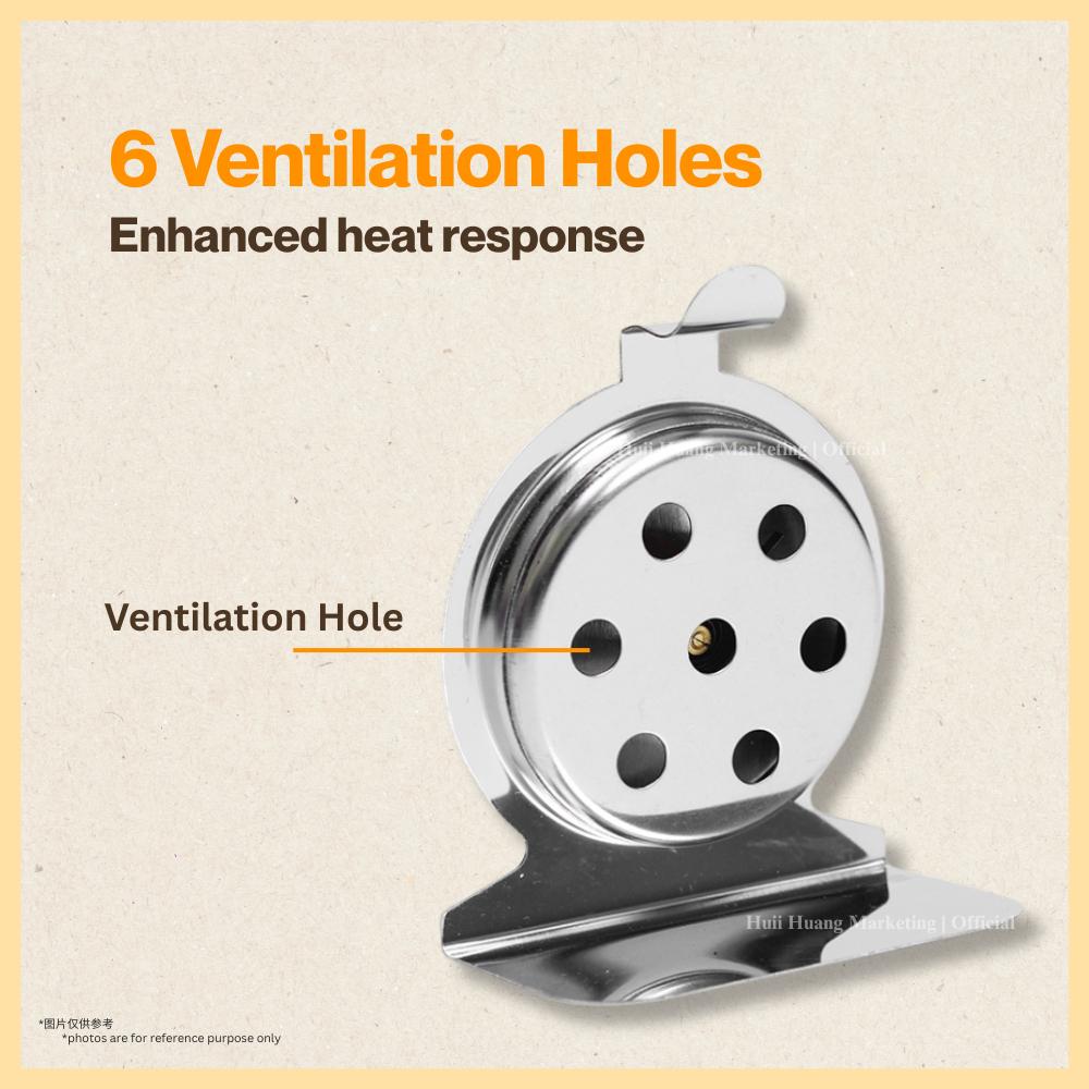 Oven Thermometer Accurate 50-300°C/100-600°F Grill Fry Chef Smoker Gauge Stainless Steel Thermo Meter Kitchen Cooking Baking