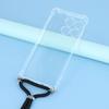 For Motorola Edge 60 Pro 5G Case Reinforced Corner TPU Clear Phone Cover with Lanyard