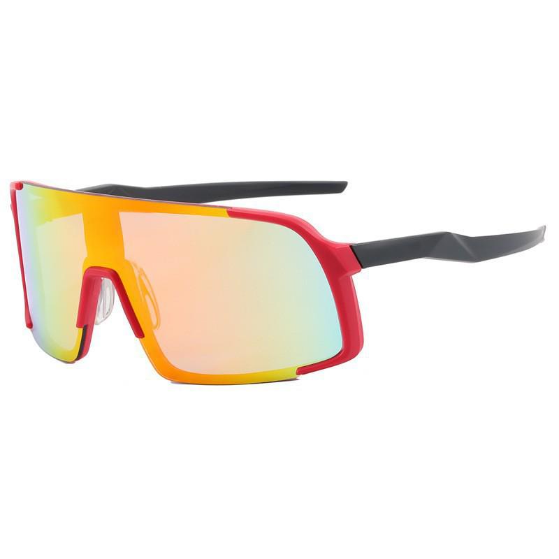 Unisex Windproof Cycling Sunglasses with Large One-Piece Lens