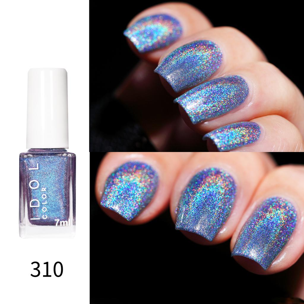 Laser Nail Polish No-bake, Long-lasting, Non-peeling, Quick-drying, Flash Diamond, Nail Polish Sequins