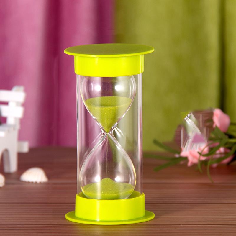 Creative Timer Hourglass: 5/10/20/30/60-Minute Plastic Ornament - Perfect Birthday Gift for Home Decor