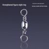 Spring Loaded Fishing Rod Holder with Luminous Beads and Double Hook Bait Cage for Float and Bottom Fishing