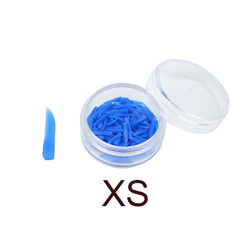 

100Pcs/Box Disposable Dental Wedges Medical Plastic Arc Concave Ergonomic Diastema Wedges Equipped With End Circular Hole Dentist Wellness Tool