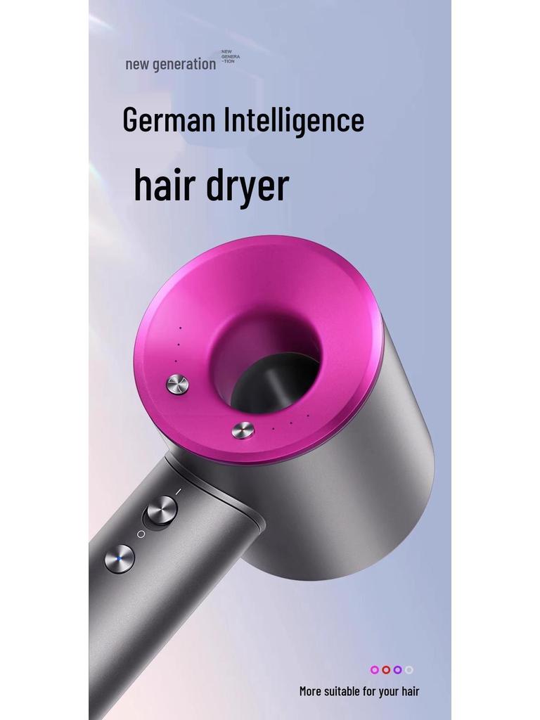 High-Speed Bladeless Hair Dryer with Negative Ion Technology, Comparable To Dyson, Gentle On Hair