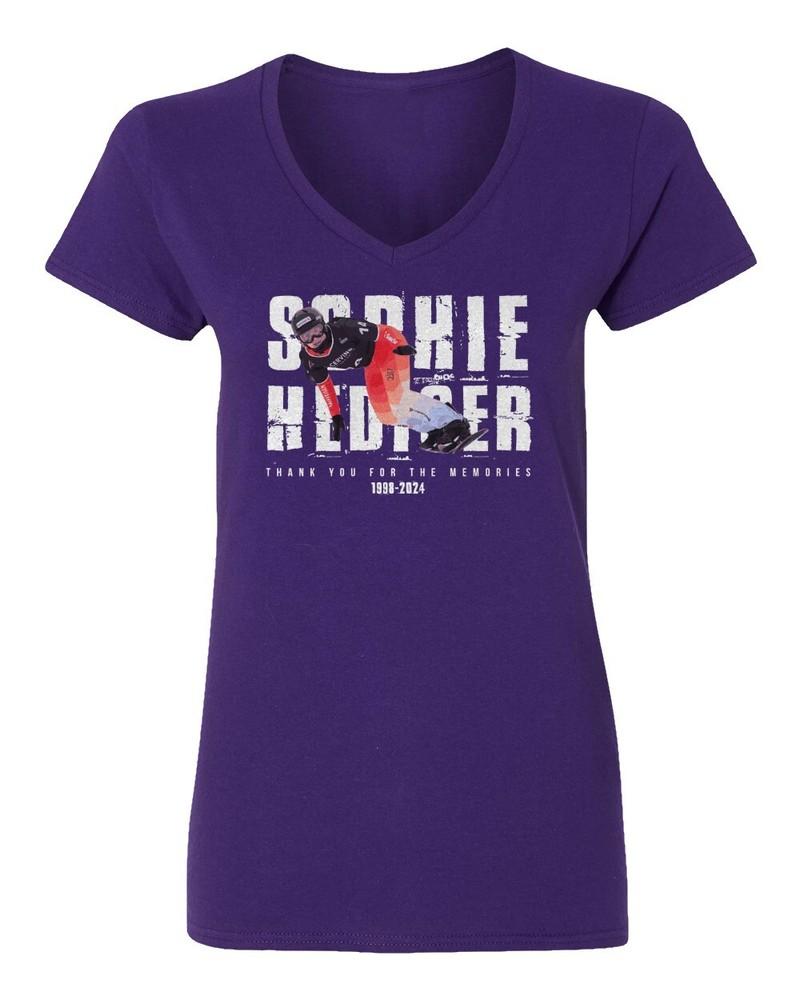 

Sophie Hediger Tribute - Thank You For The Memories Ladies V-Neck Tshirt Unisex T-Shirt XXXXL