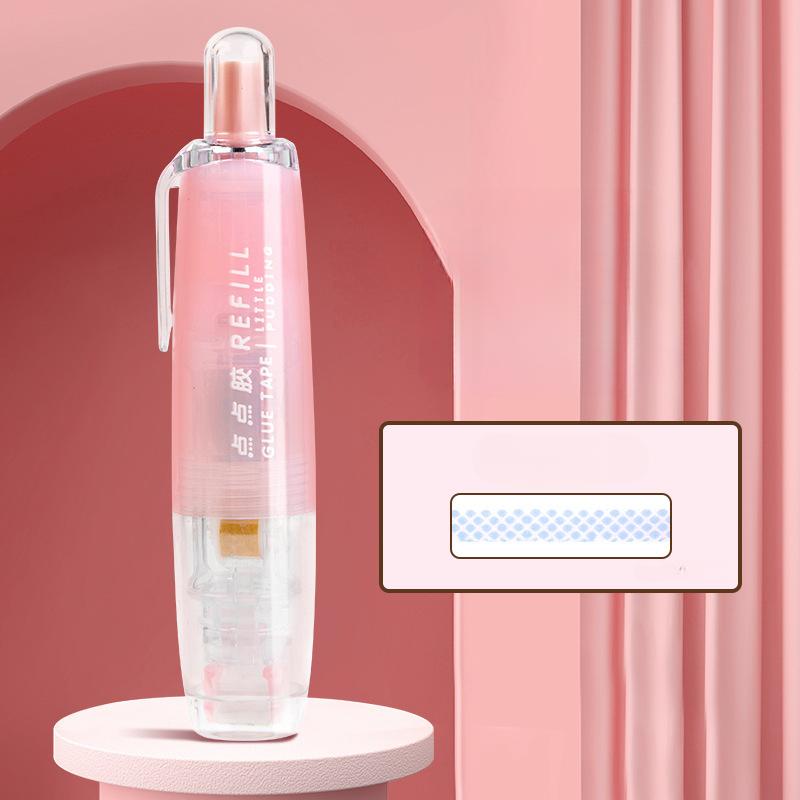 

Клей для скрапбукинга, простая корректирующая лента, стильный клей, мини-портативный стираемый клей-паста, нелипкий блокнот для заметок, принадлежности для заметок 6mm*5m