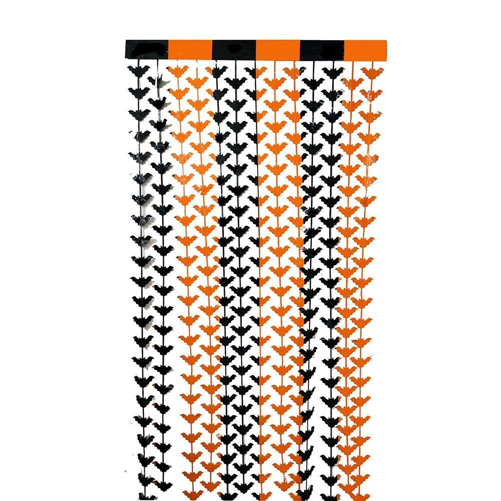 Hanging Halloween Party Backdrop Easy To Install Streamers Curtains  Outdoor