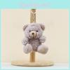 Charming Teddy Bear Plush Keychain Doll For Stylish Bag Accessories Available In Three Colors