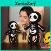 Funny Halloween Skull Bob Plush Toy For Boys Cute Doll Gift Birthday Present