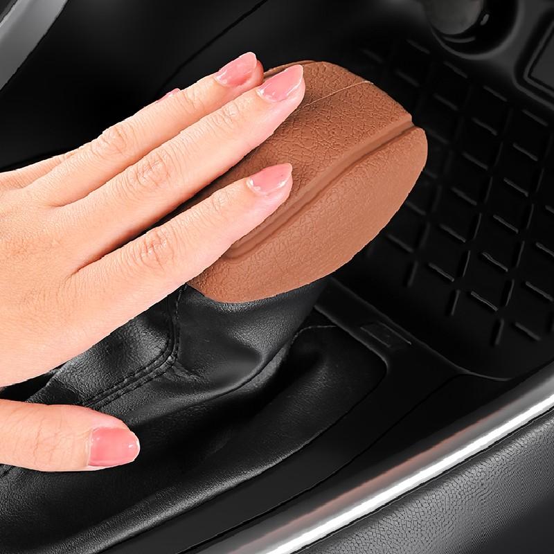 1pc Car Automatic Gear Shift Knob Cover Kit Antislip Shifter Handle Cover For Toyota Corolla RAV4 Venza Harrier Highlander Camry