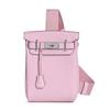 Women Layer Sling Crossbody Bag, Trendy Turn Lock Chest Bag,Adjustable Shoulder,Small Bucket Purse with Inner Pocket for Daily Work Travel Outdoor Use