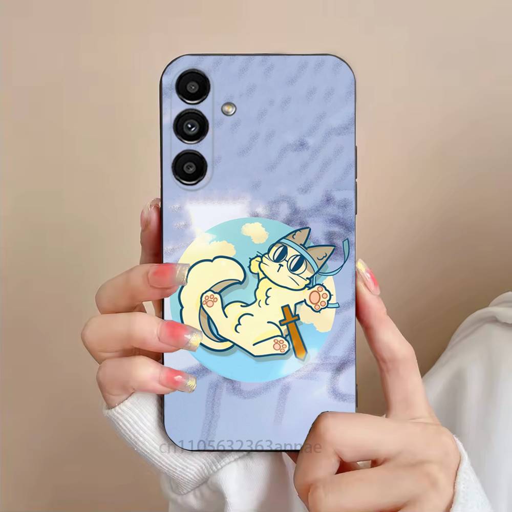 E-Epic The M-Musical Polites Phone Case For Samsung S25,24,23,22,21,S20,Ultra,Plus,FE Black Soft Cover SamsungS30ULTRA5G
