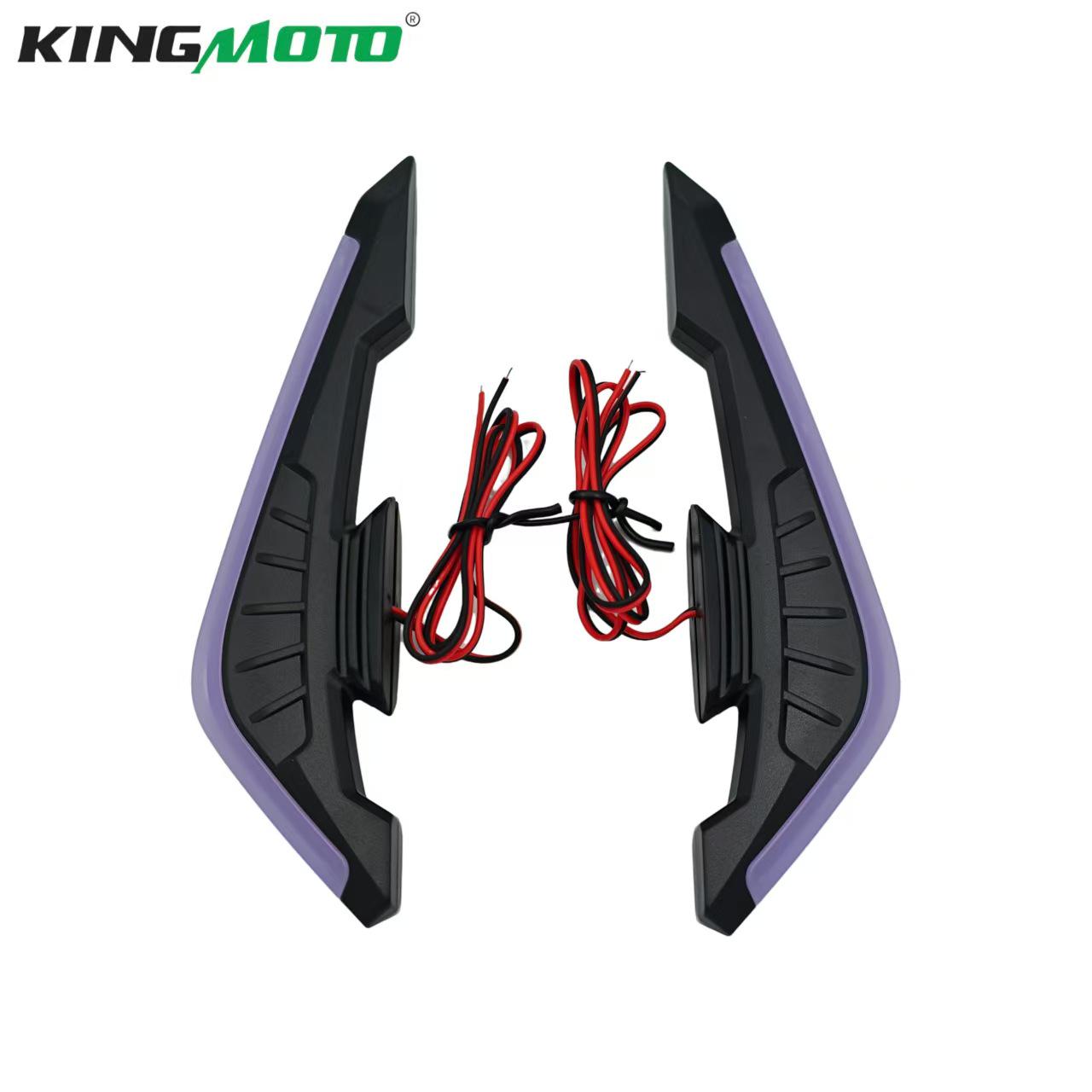

Universal Motorcycle LED Wind Deflector & Decorative Wing Accessory