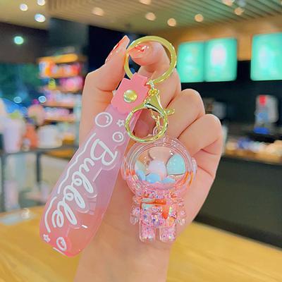 2ml Sitting Posture, Woolen Bear Keychain, Cute, Fashionable, Exquisite Resin Doll, Keychain, Backpack Pendant