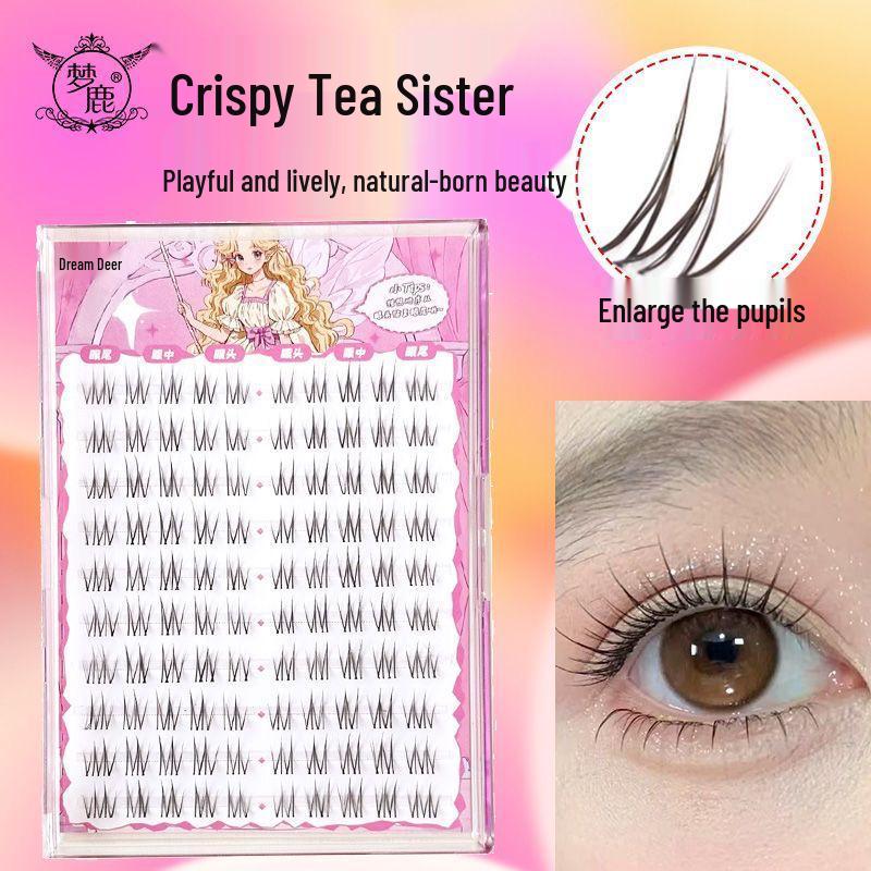 Dream Deer Natural Korean Style Segmented False Eyelashes - Sweet Girl Edition