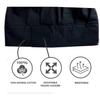Chef's Hat Unisex Cotton Chef's Hat Kitchen Chef Hotel Restaurant Gastro Hats Adjustable For Men, Women, Cooking, Black - PJ