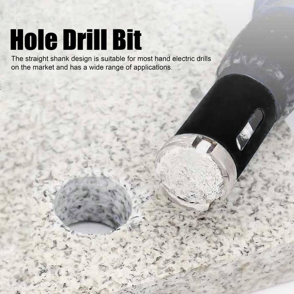 Hole Drill Bit   Meterial Marble Ceramic Tiles Sintered Hole Opener Bench Drilling Tool