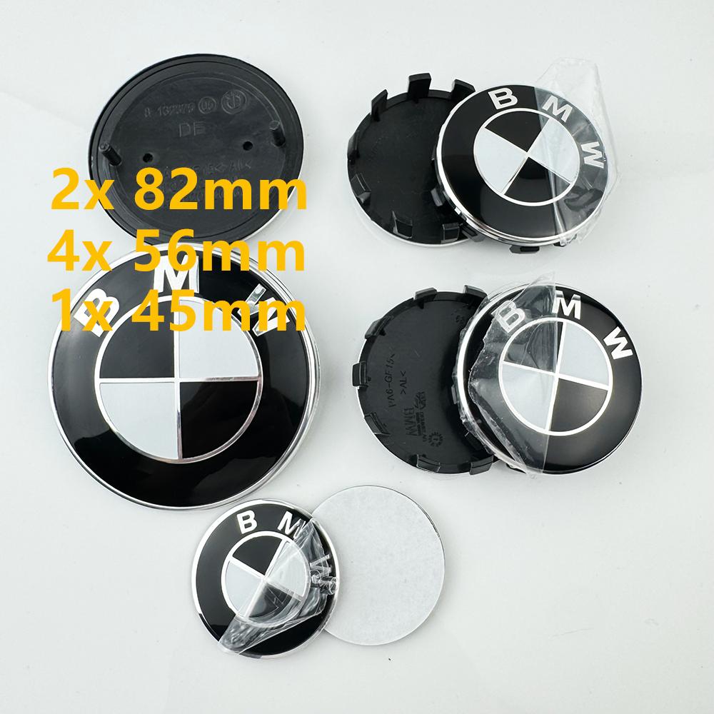 Ta30-45mm56mm 68mm 74mm 82mm Car Front Hood Emblem For BMW X1 X2 X3 X4 Wheel Hub Caps Badge X5 X6 F48 F39 F10 F30 G11 E60 G01 E84 E83