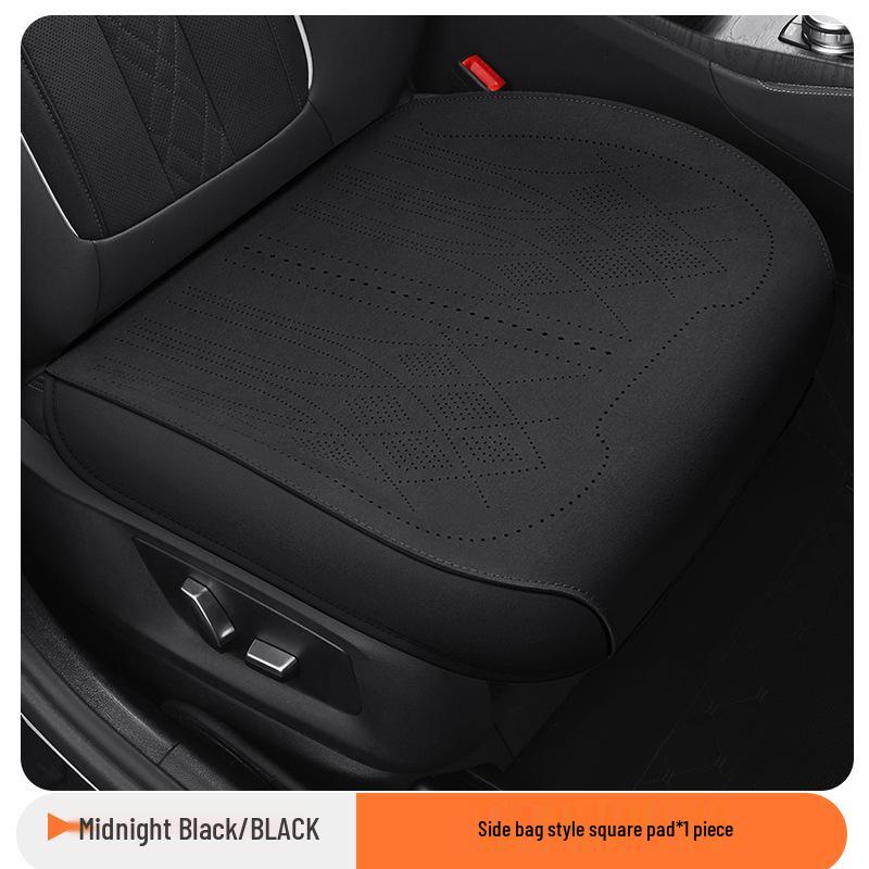 Universelles ultradünnes atmungsaktives Wildleder-Autositzkissen-Set für alle Jahreszeiten