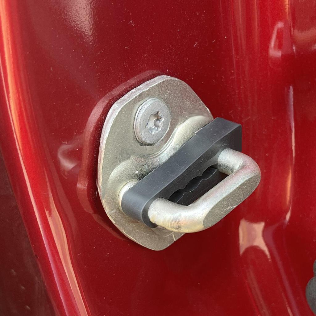 Door Lock Buffer Damper For Kia Sportage Rio K5 Ceed Morning 2018 - 2023 Soundproof Insulation Quiet Deaf Creaking Seal Deadener