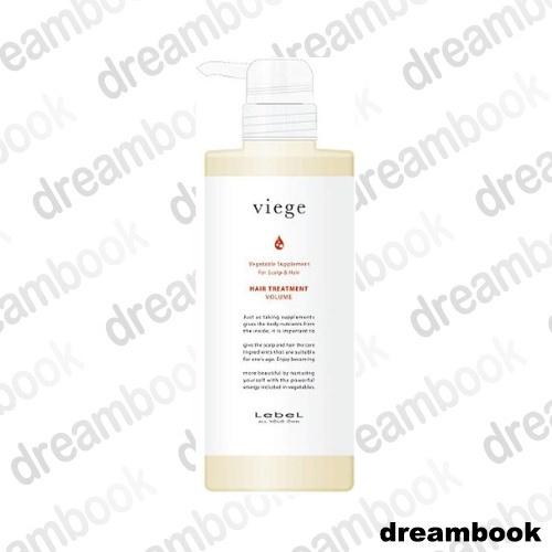 Lebel Viege Shampoo 600 ml / Volume Treatment 600 ml / Soft Treatment 600 ml