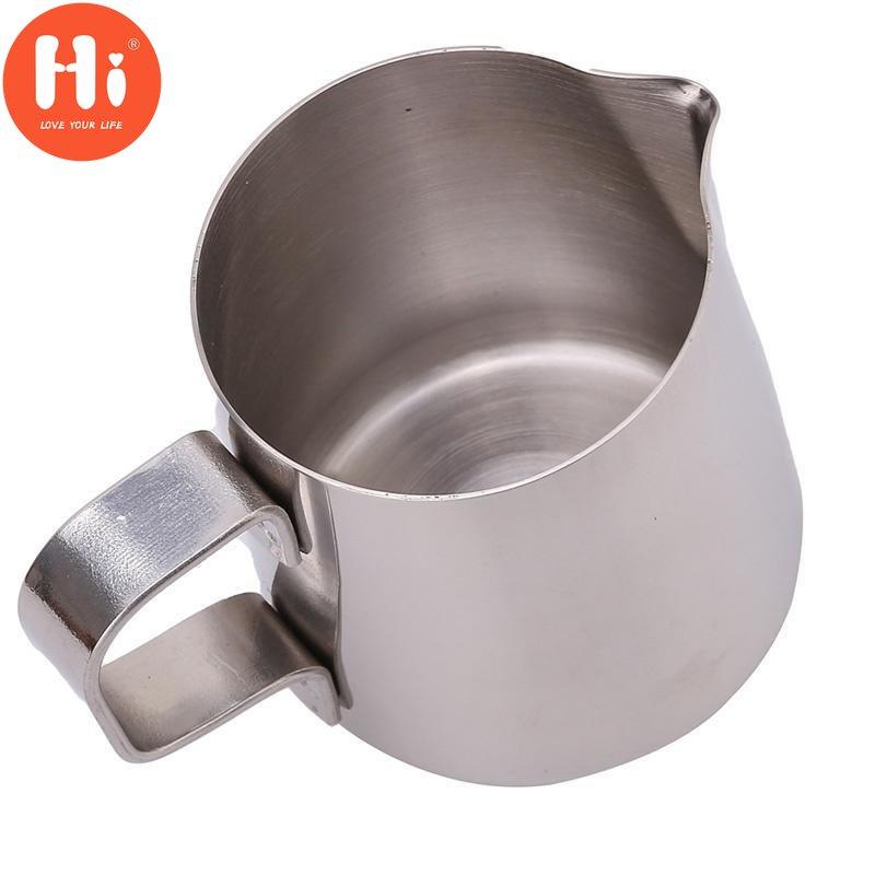 Hola, 1 pieza de acero inoxidable para cocina, artesanía, taza para café expreso, té, leche, café con leche, jarra