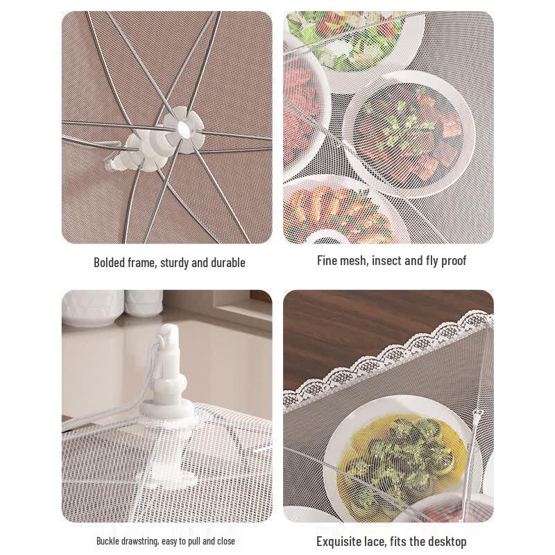 Collapsible Mesh Food Tent Cover