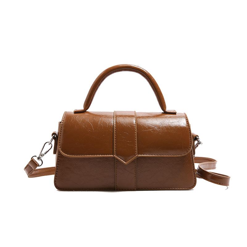 French Niche Popular Small Bag 2025 Autumn New Small Square Bag Trendy Versatile Women's Bag Shoulder Messenger Bag Women's Bag