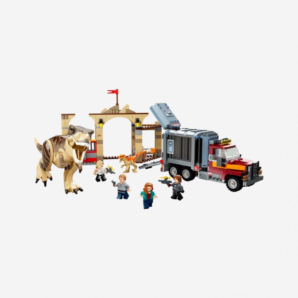 

LEGO Мир Юрского периода Т. Прорыв динозавра Рекса Атроцираптора