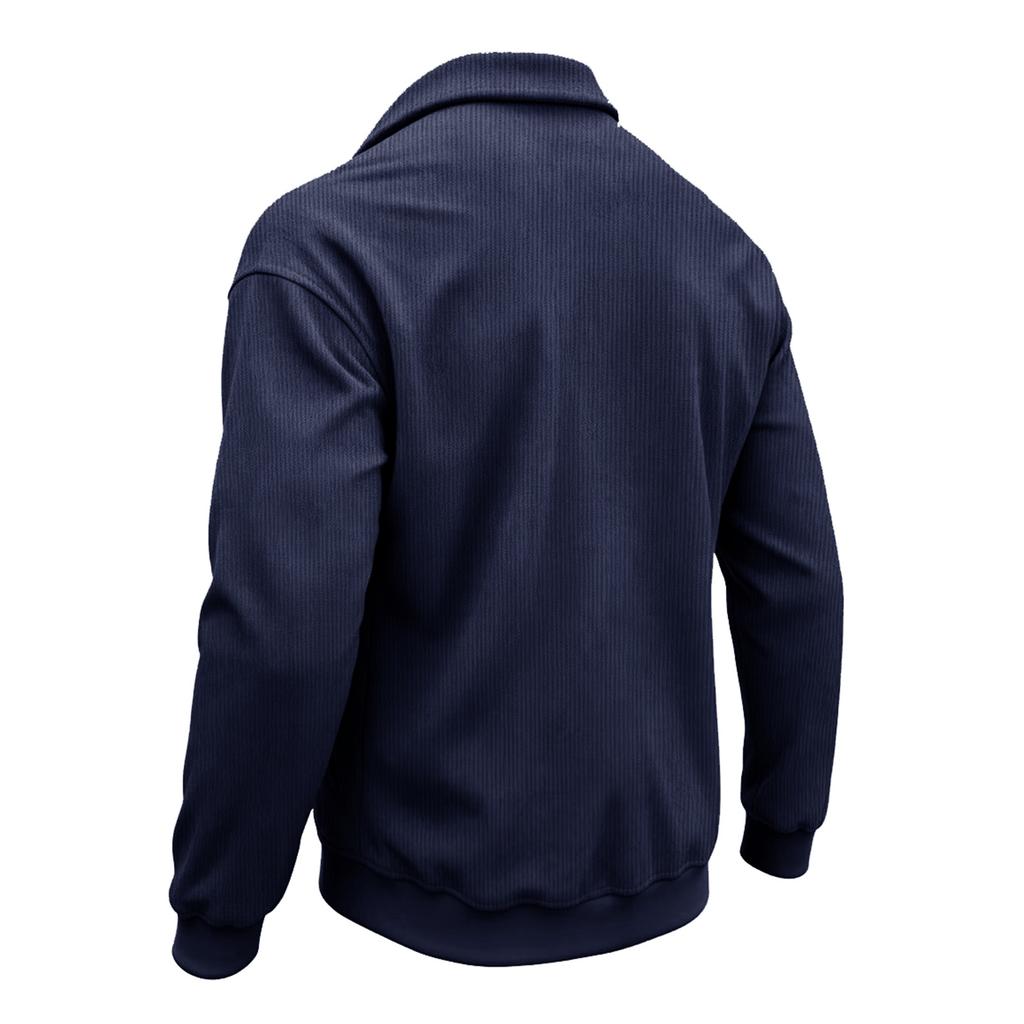 Herren Cordjacke Reverskragen Knopfleiste Seitentasche Vintage Amerikanisch Retro Lässige Oberbekleidung Herbst Winter Tägliche Jacken