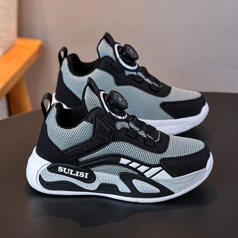 New Autumn/Winter 2025 Boys' Non-Slip Lightweight Sports and Basketball Shoes with Soft Sole