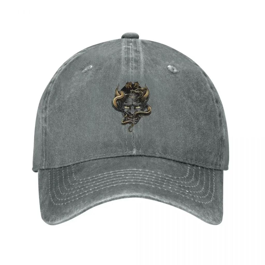 HannyaCap Baseball Cap Cosplay Hat Unisex Baseball Unisex Womens