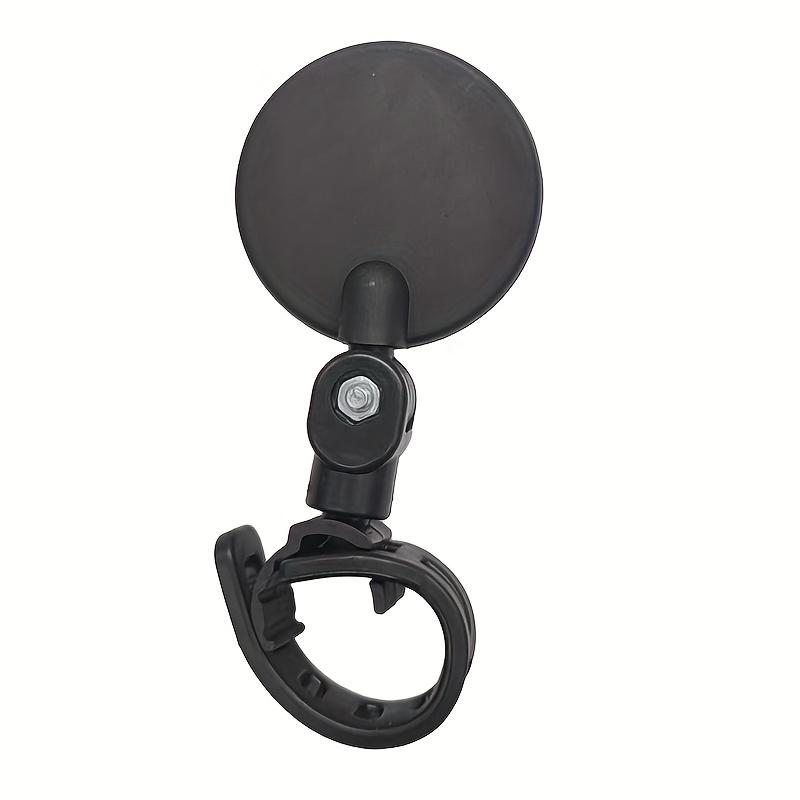 Adjustable 360° Wide-Angle Bicycle Mirror Ergonomic Handlebar Mount, Durable Acrylic Convex Lens for Mountain & Road Bikes, Bike Mirror