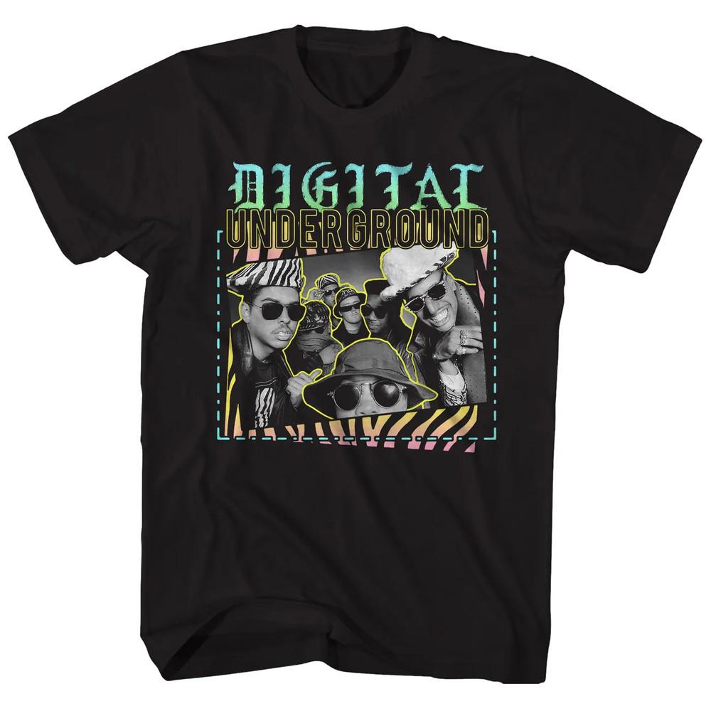 

Vintage Digital Underground #039;90s Throwback Tshirt S to 5XL NZL108 Unisex T-Shirt S