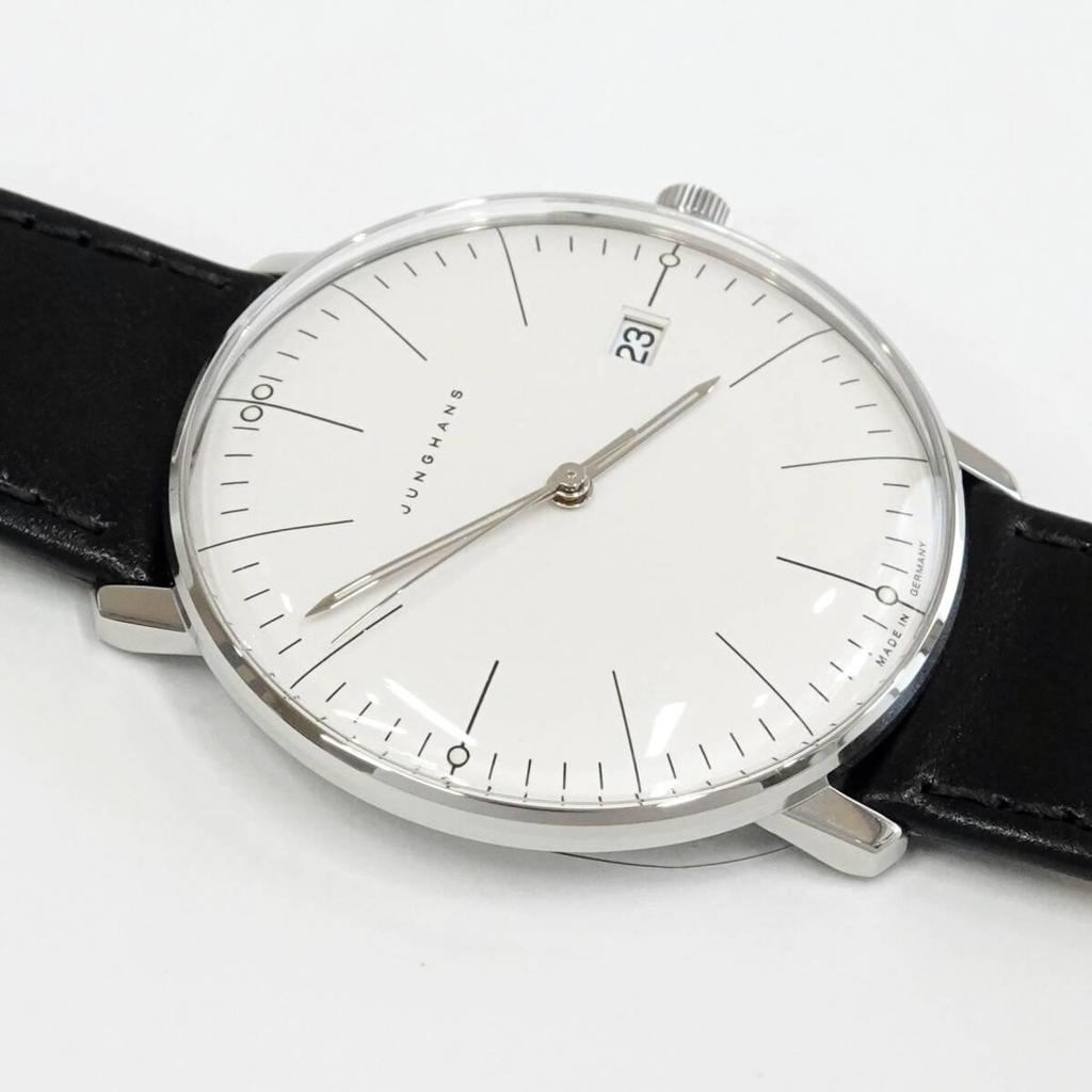 Used JUNGHANS 041/4817.04 Max Bill Quart Max Bill Men's Quartz
