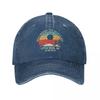 Casual Little Rock Total Solar Eclipse 2024 Baseball Caps Unisex Style Distressed Washed Headwear Outdoor Summer Caps Hat