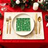 20pcs Disposable Napkins with Snowflake Pattern Print for Wedding,Parties,and Daily Use for Thanksgiving Fall Christmas Table Decoration