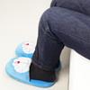 MORIPiLO Doraemon Slippers Indoor Room Shoes and and Sizes Plush Toy Goods Cute Gift Blue Character Pillow Morishita (Fluffy Soft) 23.0-25.0cm