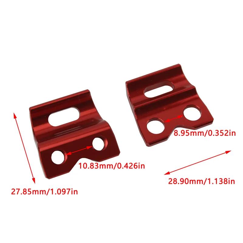 Motorcycle CNC Front Brake Hose Clamp Holder For Honda 125R CR125R 125 250 250R CRF250R CRF450X Dirt Pit Bike Accessories Enduro