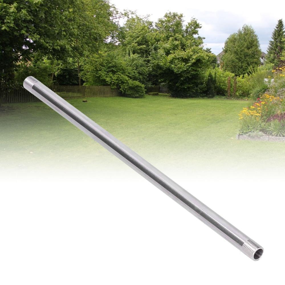 Tuyau fileté de 30 cm de long, filetage mâle G1/4, raccord de plomberie, usage serre