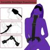 BDSM Sex Bed Bondage Restraints Straps Bondaged Tie Downs Kit Women Sweater | 4Pcs Sex Hand Cuff Bracelets Set for Adults Bdsm Handcuffs Restraints