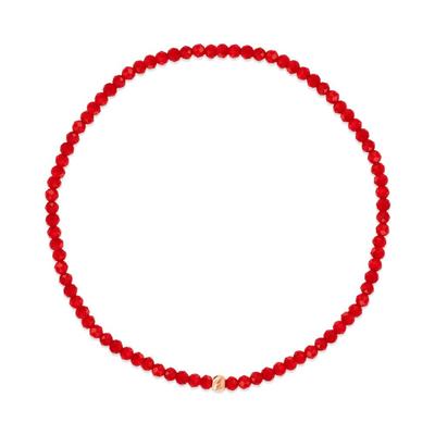 [Bnbgold] 14K/18K Petite Cut Ball Coral Wish Bracelet Chb41117