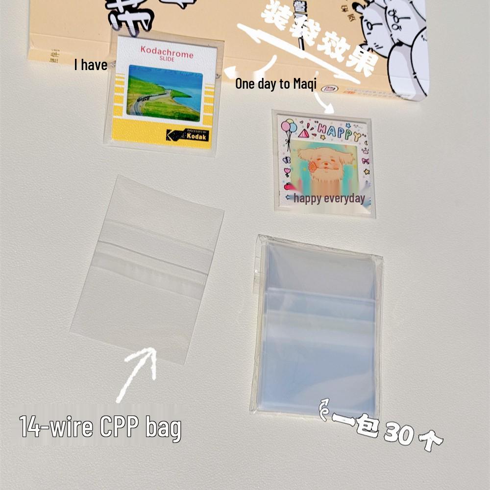 Reversal Film Keychain with PVC Protective Sleeve and Light Projection