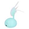Electric Pet Funny Cat Flashing Ball Feather Turntable Toy Cat Scratching Interactive Play