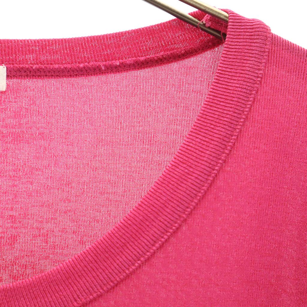 INED Short Sleeve Summer Knit 2 Pink Women Used
