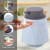 uxcell Foam Soap Dispenser Ceramic Foam Soap Pump for Bathroom Blue 400ml/13.5oz