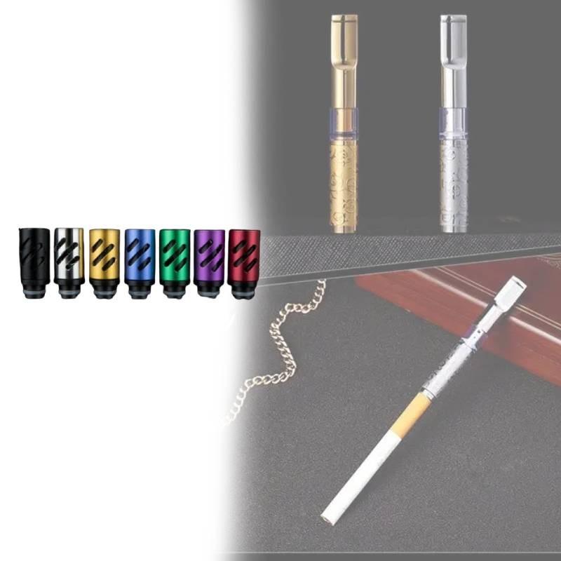 Premium Smoke Aluminum Mouthpiece Cigarette Accessories Girls Supplies Boys