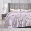 Ghost Reading Blanket Quality Warm Soft 2025 New Halloween Throw Blanket Winter Kids Couch Bed Print Bedspread