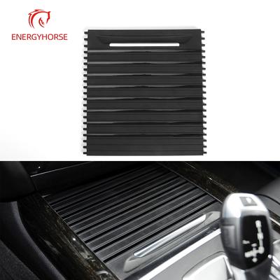 Center Console Cover Water Cup Holder Sliding Roller Blind Car Accessories For BMW X5 F15 X6
