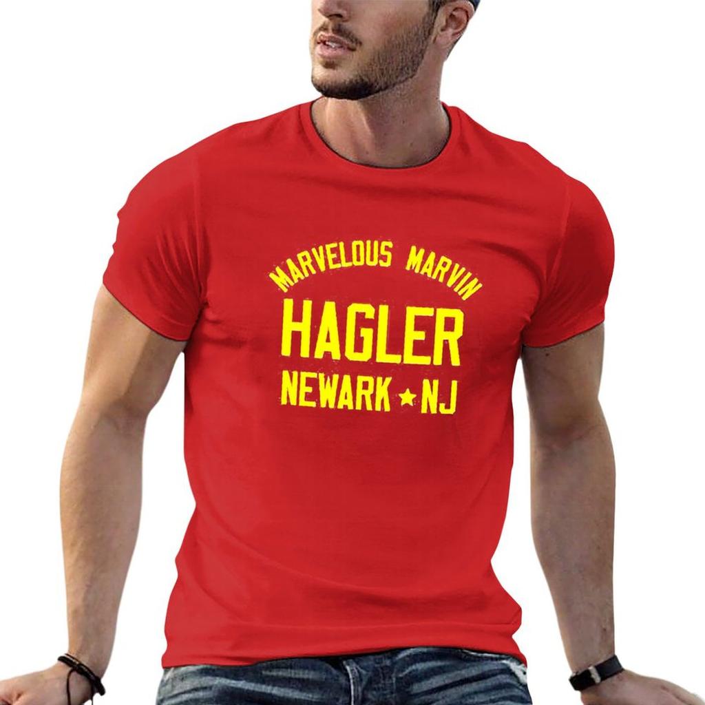 Marvin hagler T-Shirt Übergrößen süße Kleidung Trainingsshirts für Männer